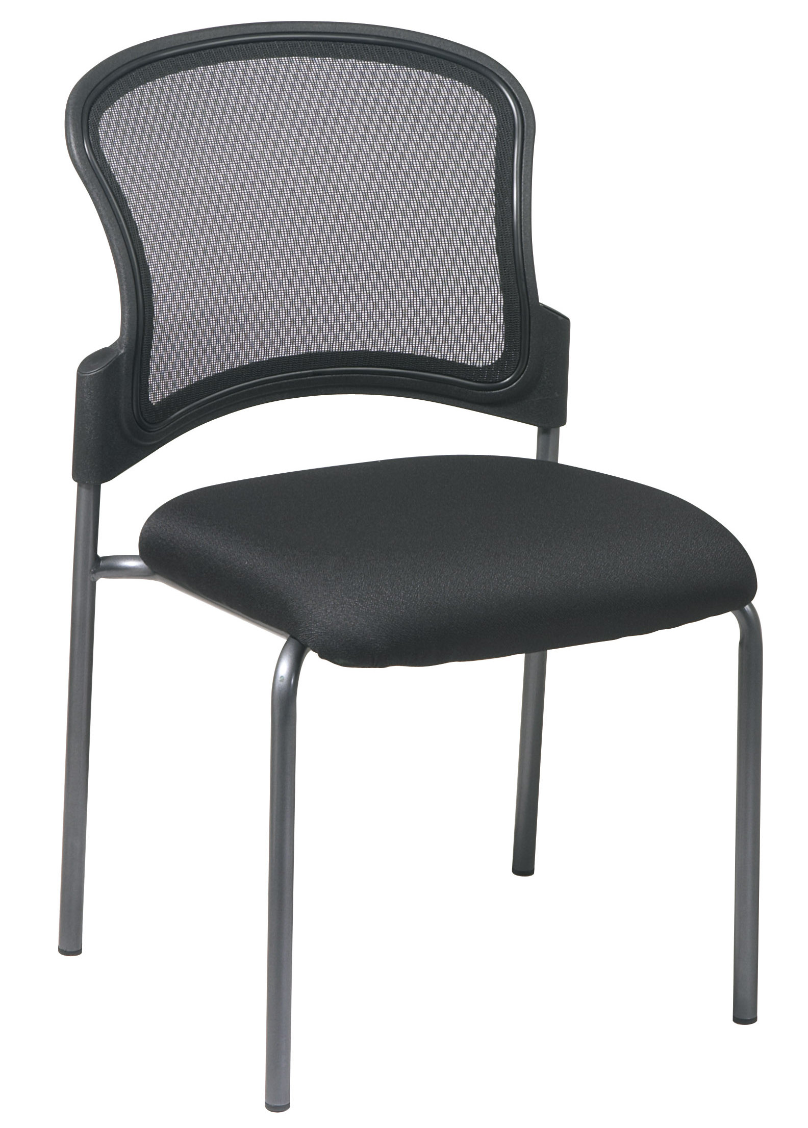 Office Star Products Pro-Line II Series Armless Visitors Office ...