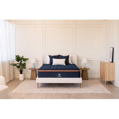 Brooklyn Bedding Aurora Luxe Soft Cooling Mattress with Pillowtop