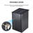 3 ft. W x 3 ft. D Galvanized Steel Lean-to Tool Shed