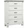Commode 5 tiroirs Brihann