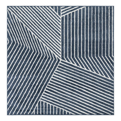 Latitude Run® Orkla Nikolis Rug Blue
