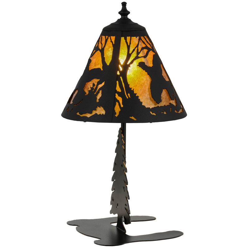 Rustic Lodge Table Lamp