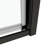 44-48" W X 71" H Piovt Swing Glass Shower Door,Pivot Frame Sliding Shower Door With 1/4"(6Mm) Clear SGCC Tempered Glass,Matte Black Finish Shower Doors,Reversible Installation