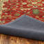 Wool Oriental Area Rug in Rust/Black/Beige/Brown/White/Green/Gray-870547795