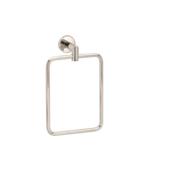 Anneau à serviette, finition noir mat, Nickel satiné