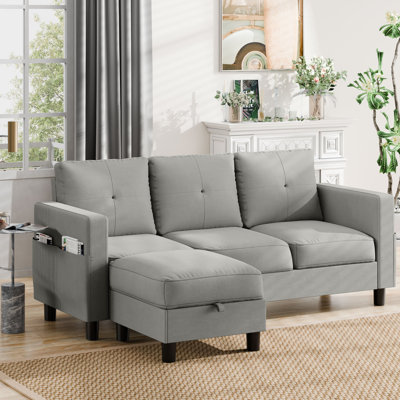 Blemke 78.7'' Upholstered Sofa Chaise