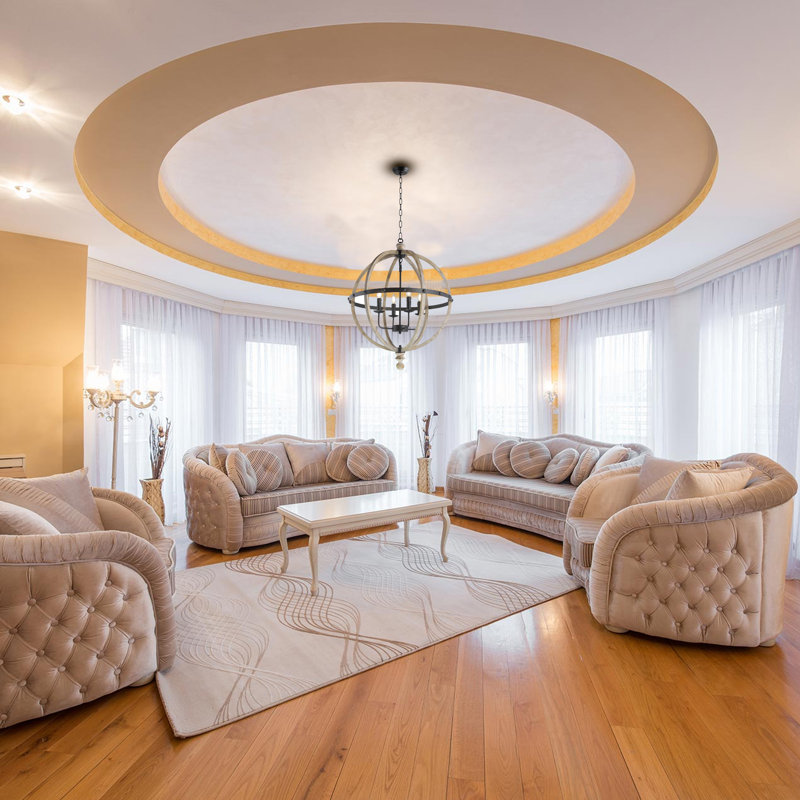 Cavanagh 4 - Light Dimmable Globe Chandelier
