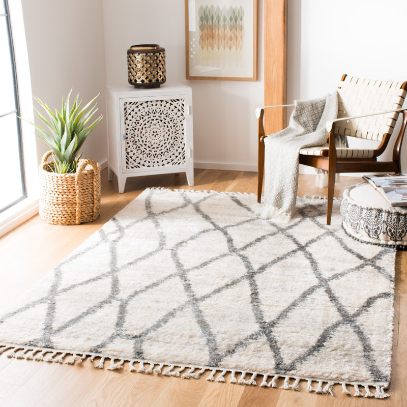 Tapis à poils longs Triplett Performance, Rectangle 5 pi 3 po x 7 pi 6 po