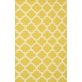 Flatweave Wool Geometric Area Rug