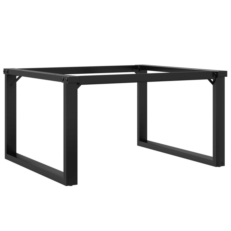 Coffee Table Legs O-Frame Steel, 16.9" H x 27.6" W x 23.6" D