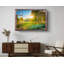 «Exotic Green Day Forest View Open Window», reproduction d'art sur toile-523516205