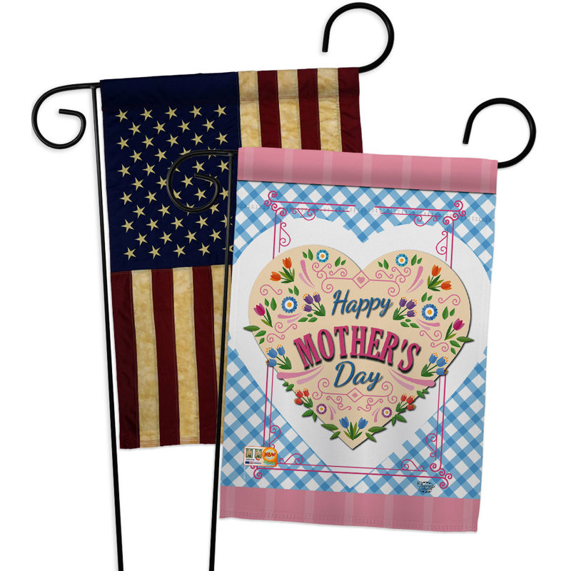Drapeau de jardin en polyester 18,5 x 13 po Home Decor Home