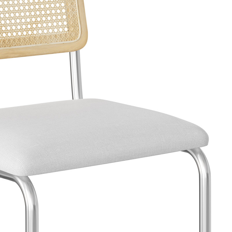Tabouret de bar et de comptoir Walsh, Tabouret de bar (siège d’une hauteur de 30 po), Blanc