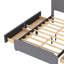 Lit plateforme tapissier Mckelvie-1400668921