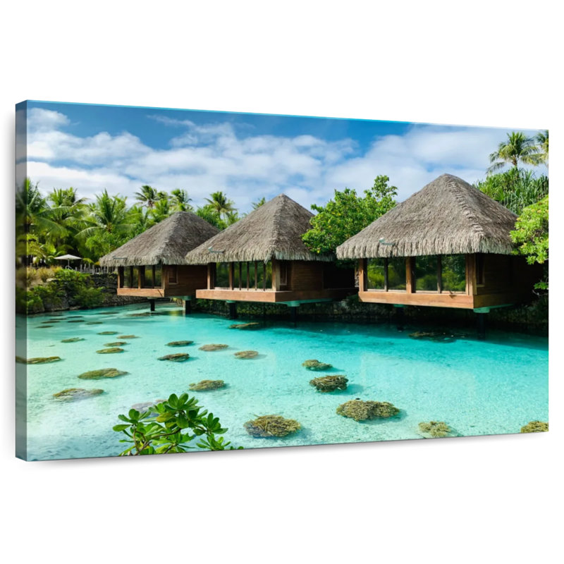 Gillard Tropical Spa Retreat, H 34 po x l 51 po