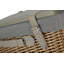Wicker Lined Gift or Storage Hamper Basket with Lid-282393379-282393388