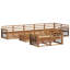 406cm Wide Patio Sectional Set
