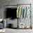Guilliams 39.4'' Metal Rolling Clothing Rack