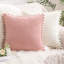 Ensemble de 4 housses de coussin en velours côtelé-1405928834