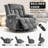 Power Lift Recliner Chair for Elderly with Heat, Massage, Cup Holders, USB Port & Side Pocket, Chenille Electric Sofa-698551177