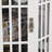 Corner Cabinet With Lighting And 4 Adjustable Tempered Glass Shelves In White Look Curio-361809728
