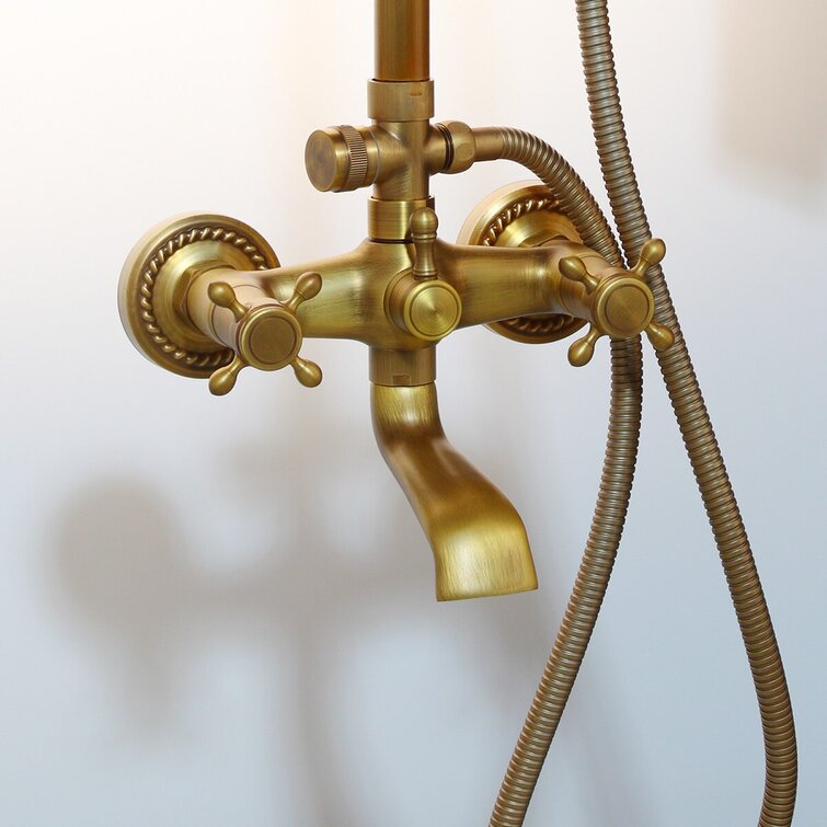 Juno Antique Brass Bathroom Faucet