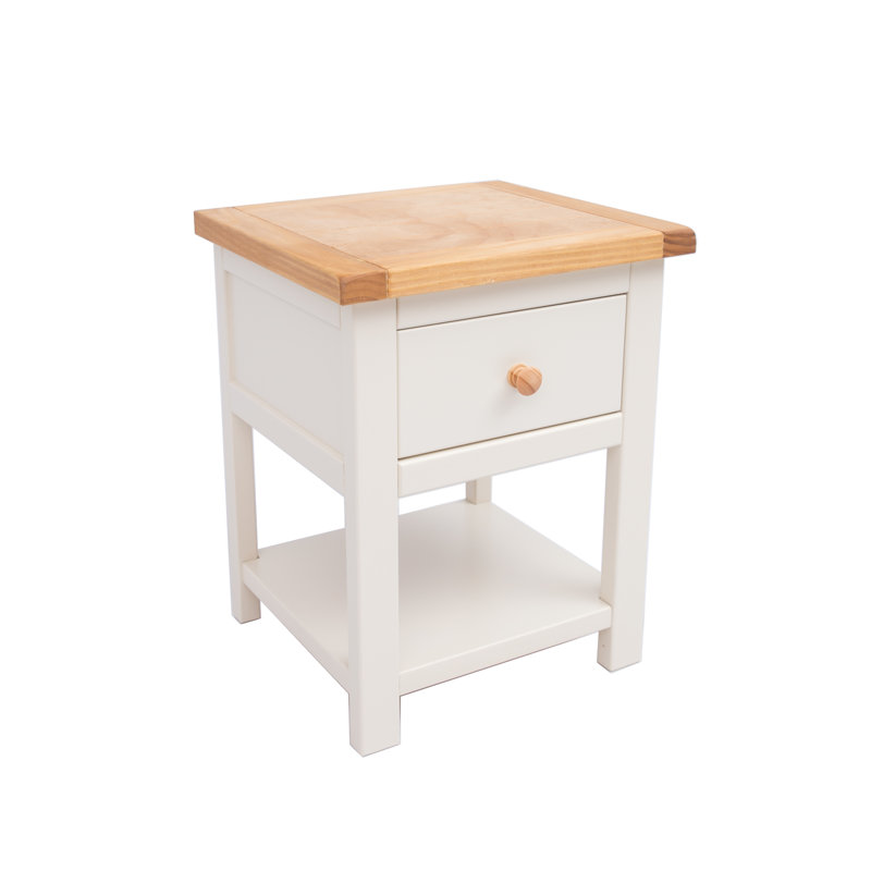 Nehls 45cm W Plywood / Laminate Board Bedside Table