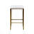 Backless Upholstered Counter Stool 26"H