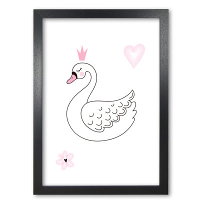 White Swan - Painting