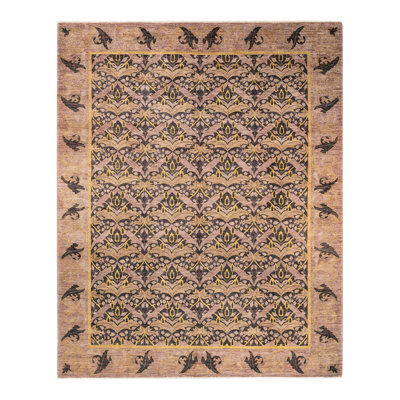 Vivle One-of-a-Kind 9' 2" X 11' 8" Hand Knotted Area Rug