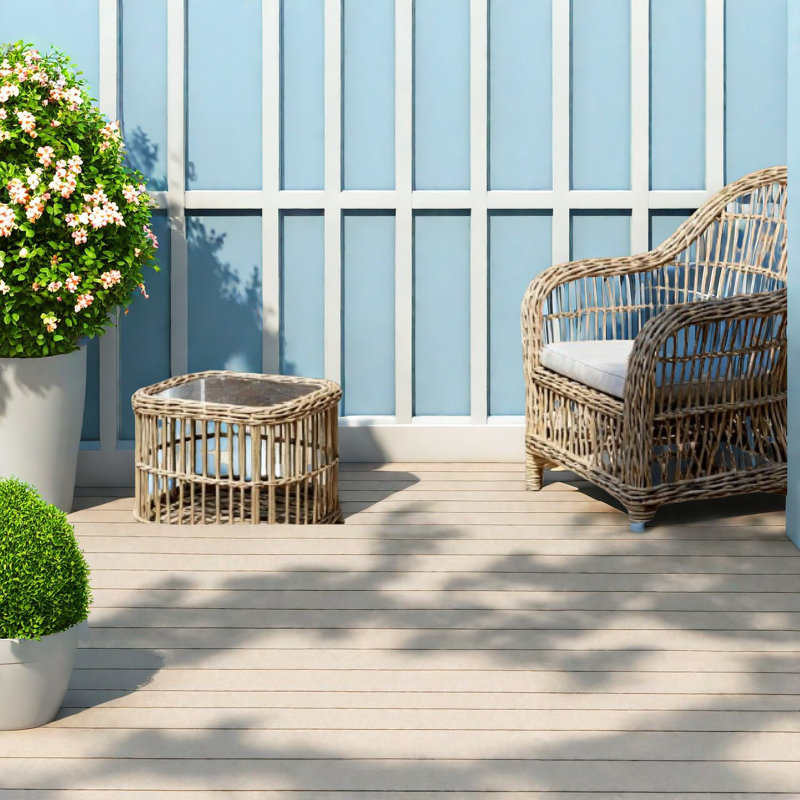 Jardinières rustiques en bois avec treillis, spacieuses surélevées pour le jardin