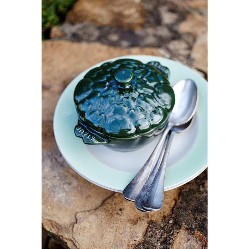 Staub Ceramic 16-oz Petite Artichoke Cocotte