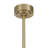12-Light Fan D'Lier in Noble Brass