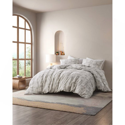 Ensemble de housse de couette en jacquard de coton 3 pièces