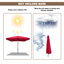 Parasol de marché 92,13 po Jamshida-2058135450