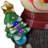 48"H Outdoor Solar Snowman Statue Holiday Decoration with Color Changing LED Lights
