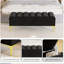 Repose-pieds avec rangement Black Steel