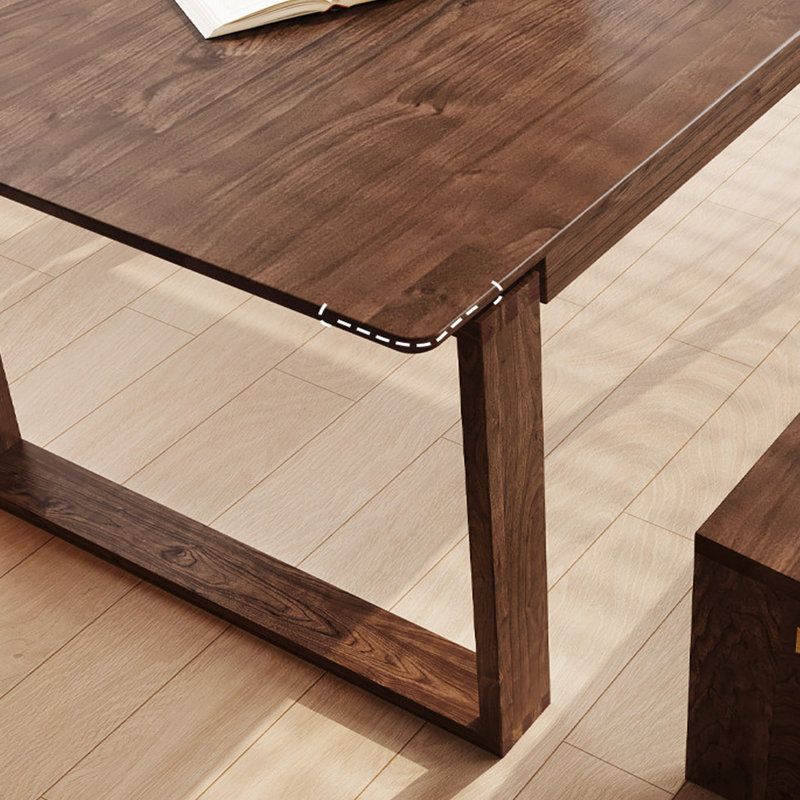 Bureau de style nordique, 29.53" H x 62.99" W x 27.56" D