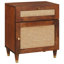 50cm W Solid Wood Bedside Table