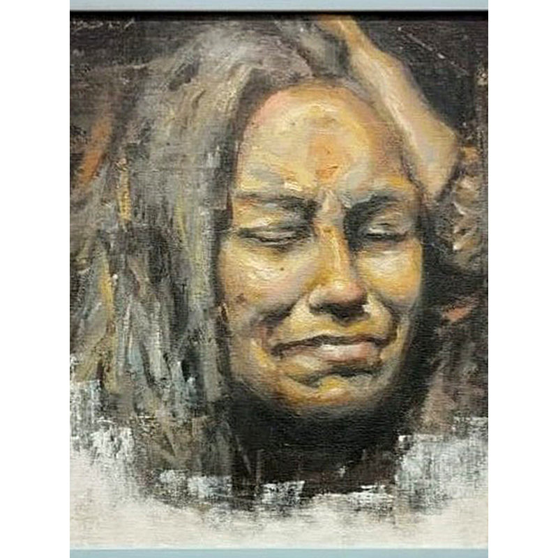 Expression | Par Boby Abraham | Huile sur toile | Peinture encadrée