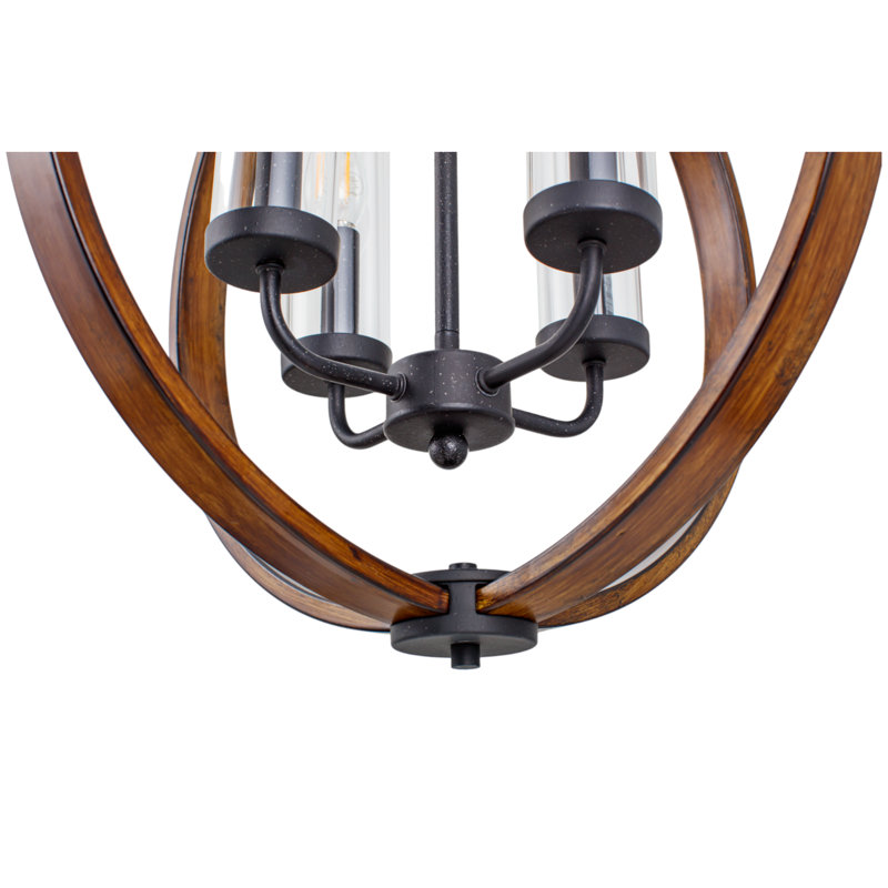 Elka 4 - Light Shaded Globe Pendant