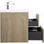 Meuble-lavabo mural peu encombrant avec lavabo élégant et rangement spacieux-1543793309