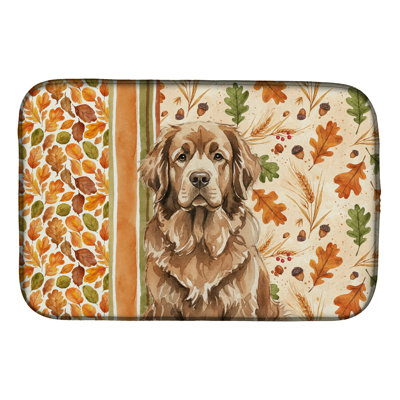 Tapis de séchage brun brun Terre-Neuve Heirloom