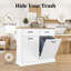 Manufactured Wood Manual Lift Tilt Out Trash Can - 20L