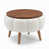 Walnut/White