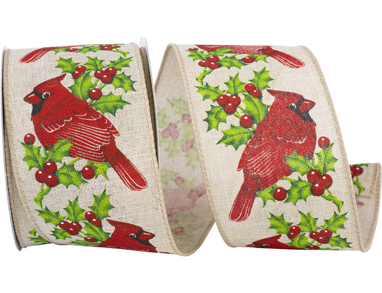 The Holiday Aisle® Fabric Animals Ribbon