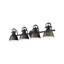 Ensemble de meuble-lavabo 4 lumières Brynnan-107150002-107150013