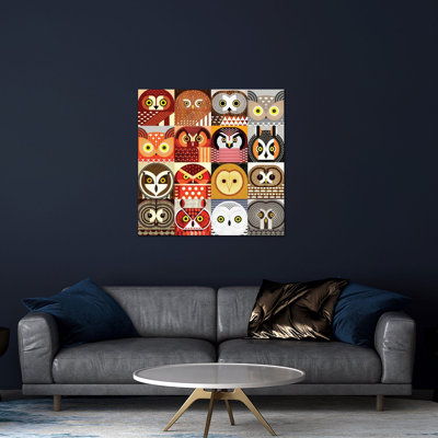 «North American Owls» par Scott Partridge - impression non encadrée