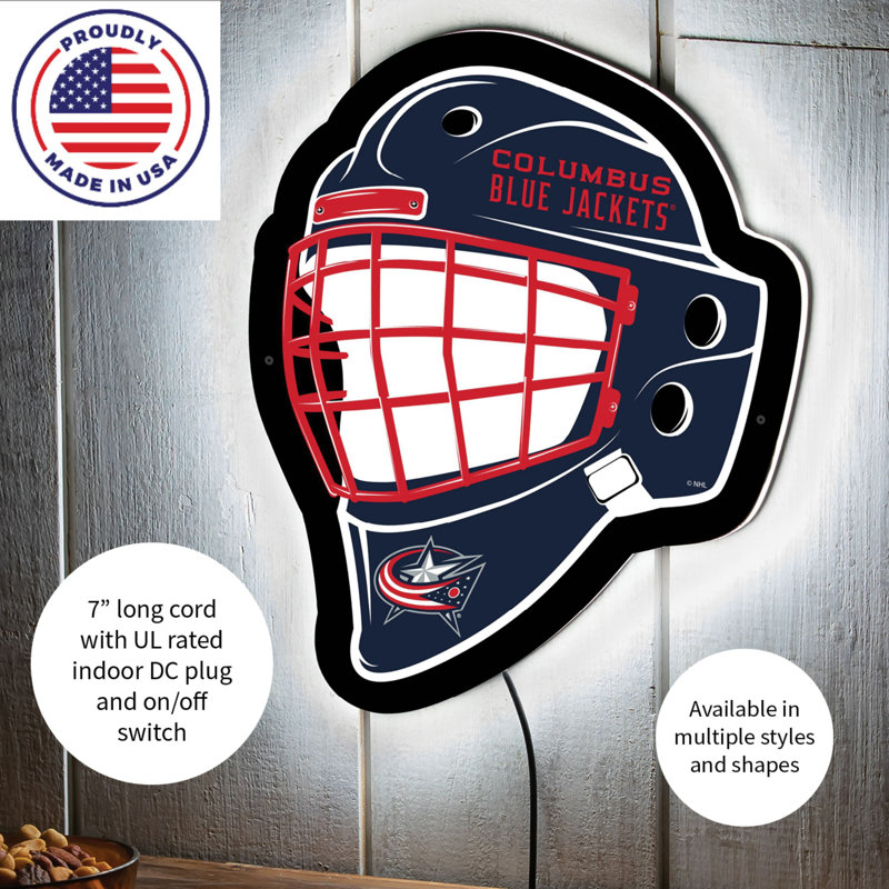 Enseigne murale NHL Team, Columbus Blue Jackets