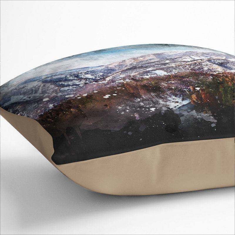 Square Cushion, 55cm H x 55cm W x 20cm D, Stone